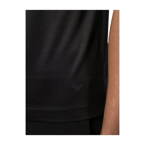 Emporio Armani T-shirt T-shirt Uomo logo sul fondo S P25 - EMPORIO ARMANI8N1TE81JUVZ - 0999 - S - Francavilla Moda